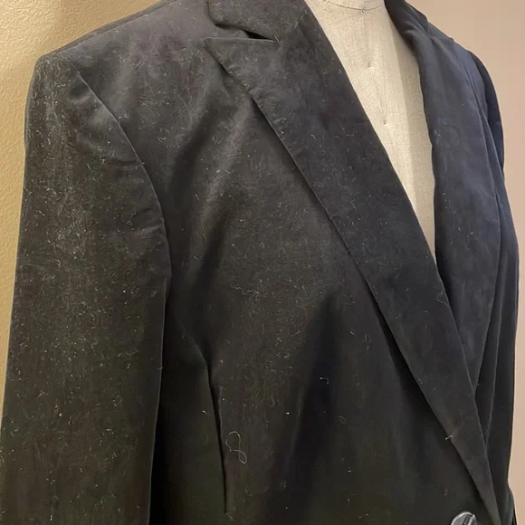 Jones New York Stretch velvet lined blazer - Picture 2 of 9